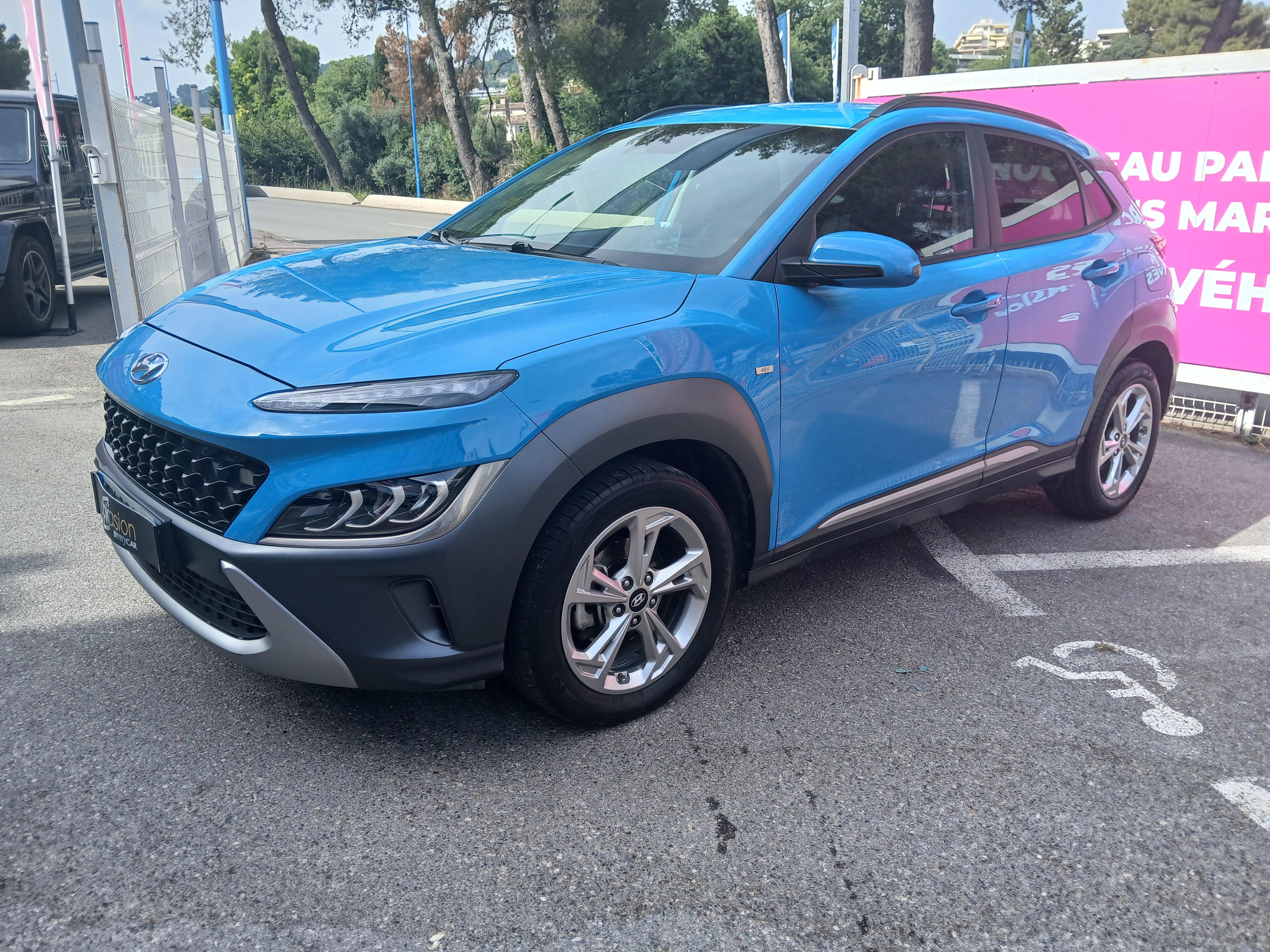 HYUNDAI KONA - 1 Occasion de 2021, 85673 km, Diesel : NISSAN BYmyCAR Cannes