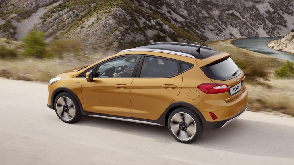 Arrière Ford Fiesta Active