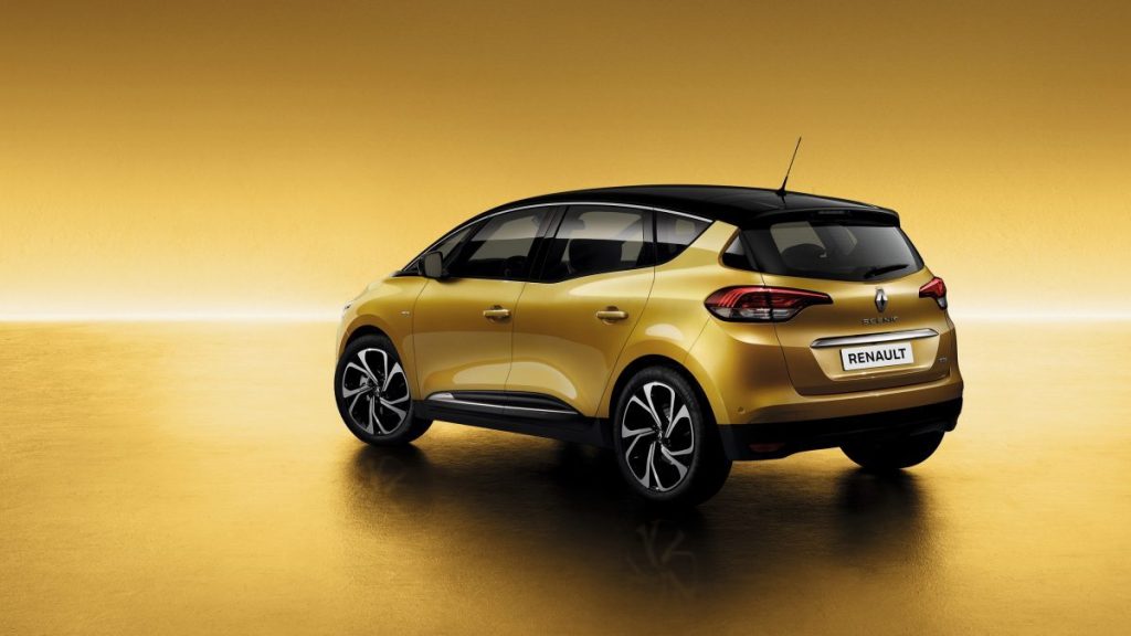 Arrireè du nouveau Renault SCENIC