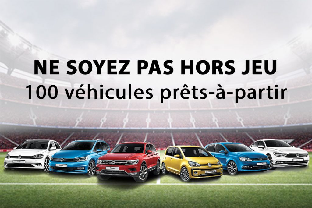 Déstockage Volkswagen : 100 véhicules prêts-à-partir