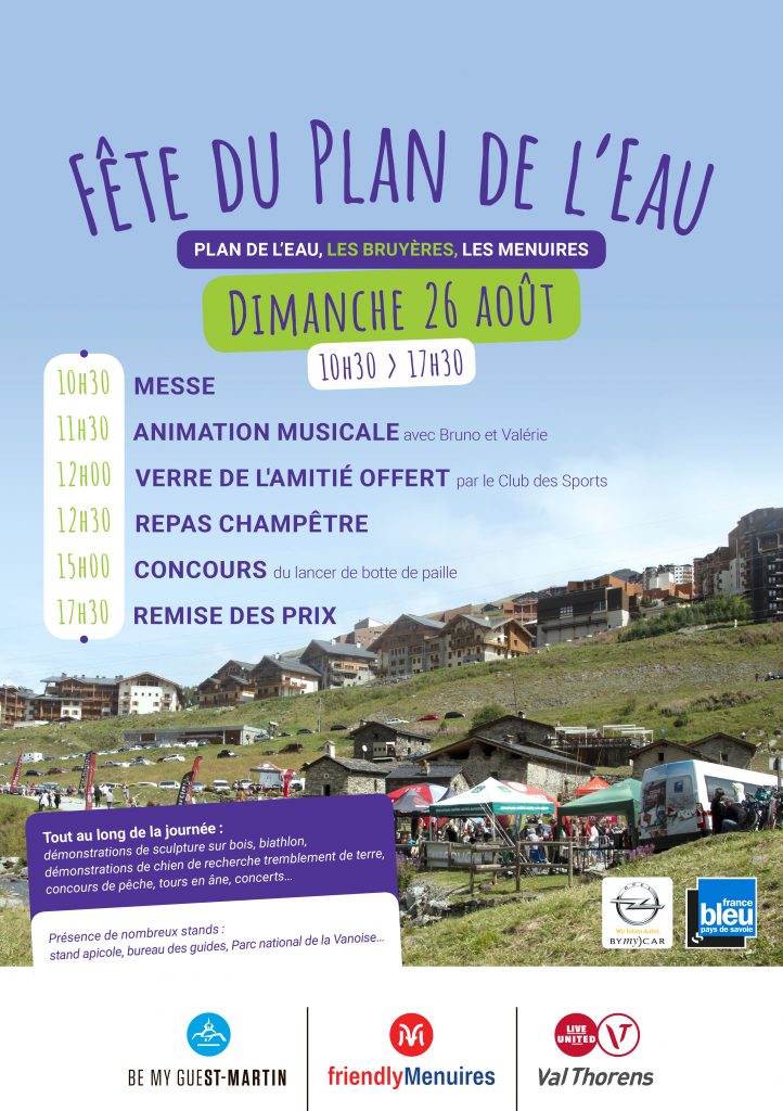 Fete Menuires Programme