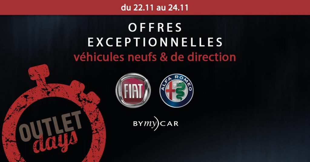 Fiat Alfa Romeo BYmyCAR Outlet Days