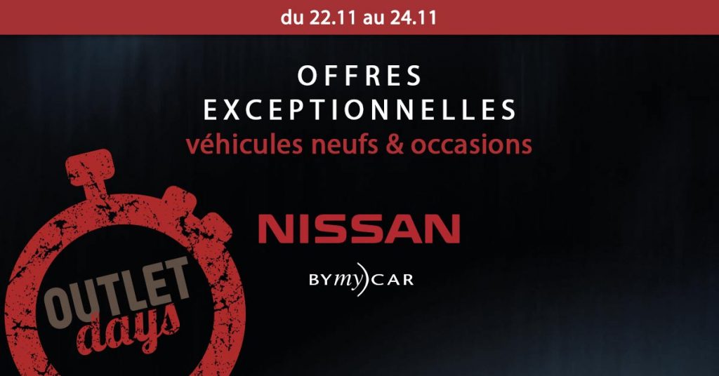 NISSAN BYmyCAR Outlet Days
