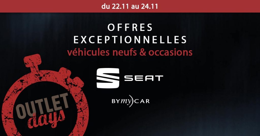 SEAT BYmyCAR Outlet Days