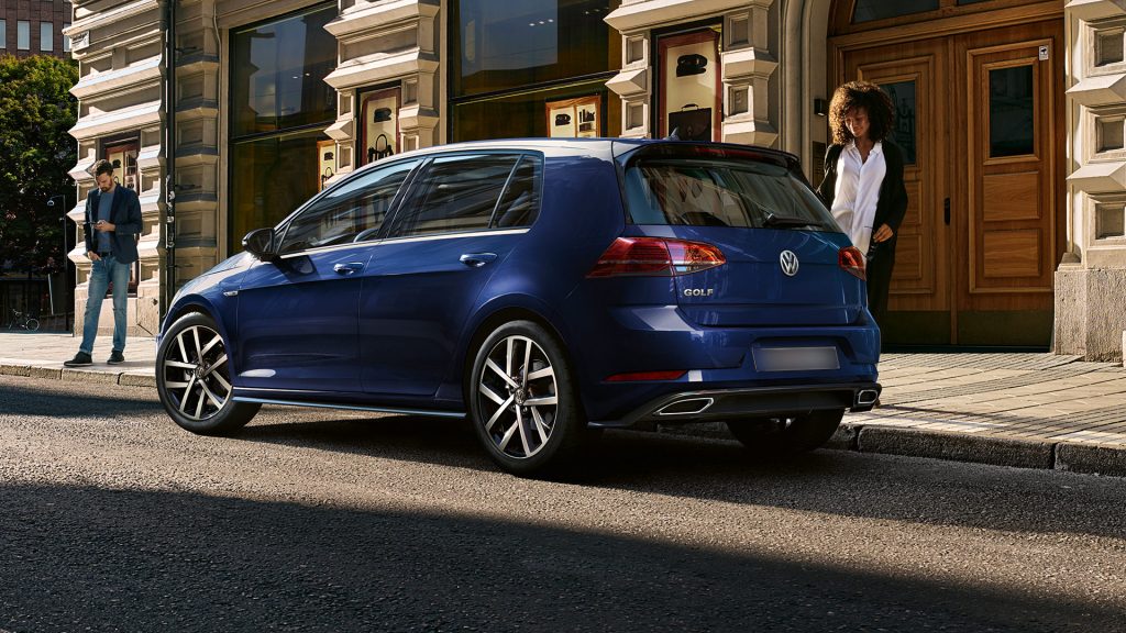 arrière Volkswagen Golf