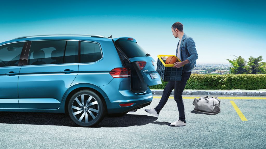 Ouverture coffre Volkswagen Touran