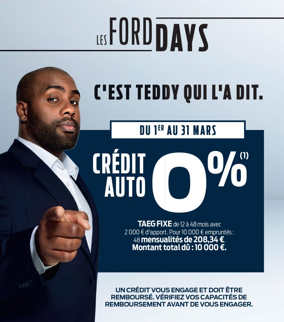 FORD Crédit à taux 0%