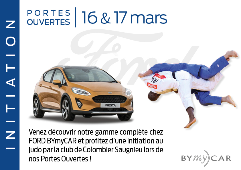 Initiation Judo Ford BYmyCAR Lyon Sud