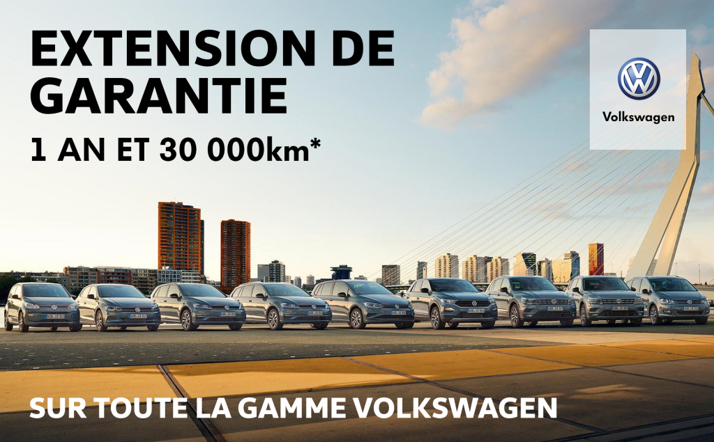 Extension de Garantie Volkswagen BYmyCAR
