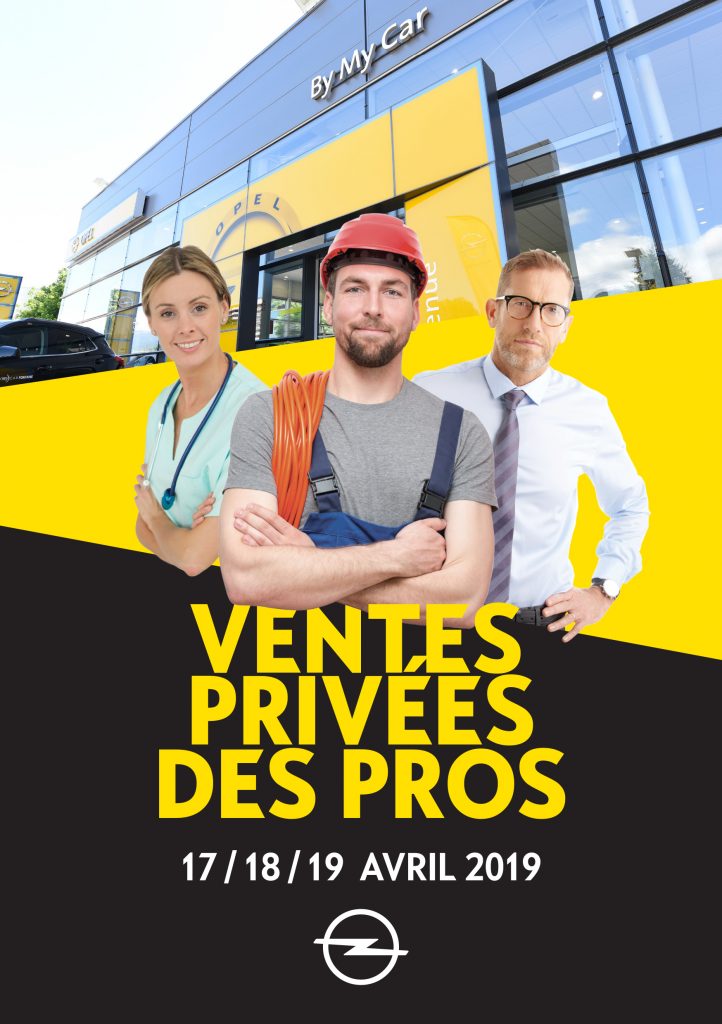 Ventes Privées des Pros Opel BYmyCAR Fontaine