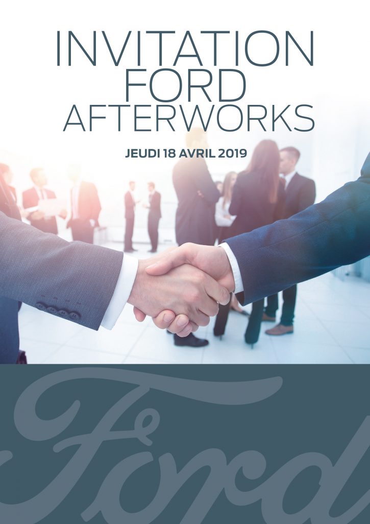 Invitation Afterwork FORD BYmyCAR Lyon Sud