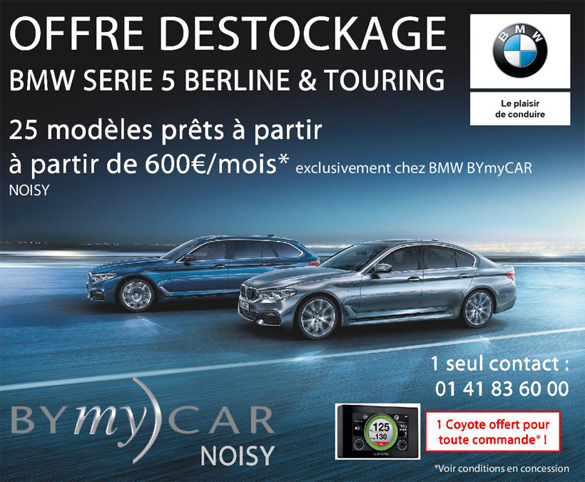 Déstockage BMW BYmyCAR Noisy