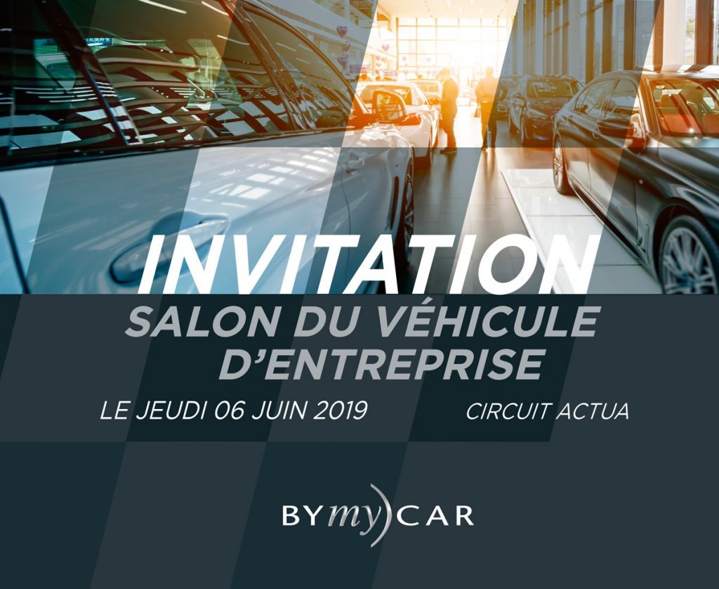 Invitation BYmyCAR salon du véhicule d'entreprise