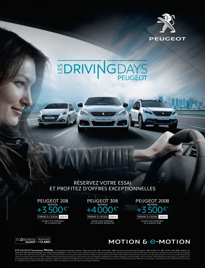 Driving Days Peugeot BYmyCAR