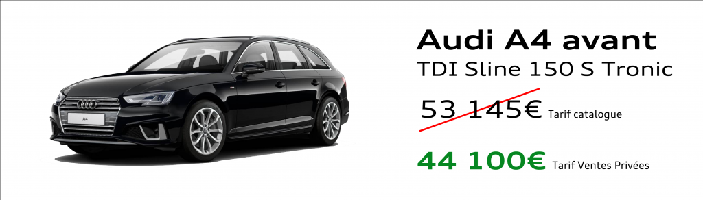 Audi A4 avant TDI Sline 150 S Tronic