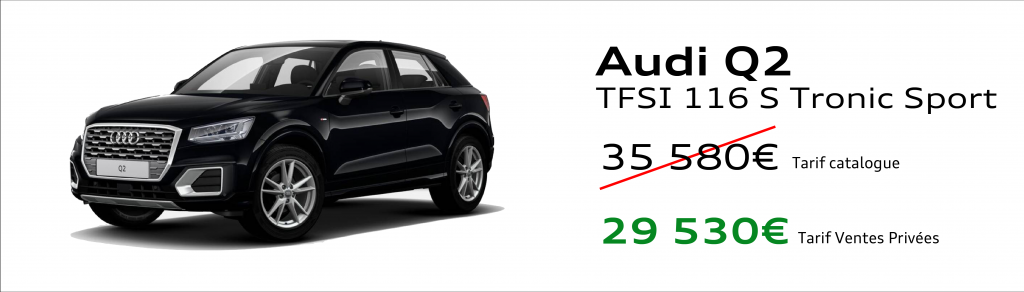 Audi Q2 TFSI 116 S Tronic Sport