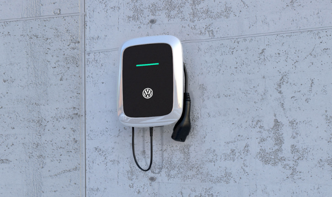 Borne de recharge Volkswagen électrique