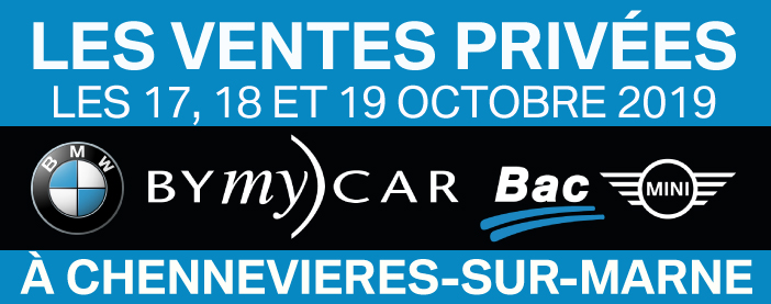 Ventes Privées BMW / MINI BYmyCAR Chennevières