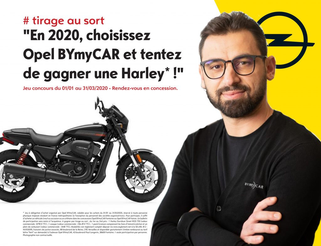 Jeu concours OPEL BYmyCAR