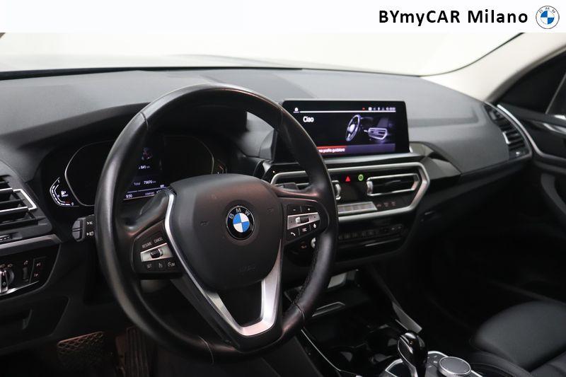 BMW X3 X3 xdrive20d mhev 48V auto https://cdn.bymycar.eu/it-bo/assets/images/vehicles/vo/5321/BMW-X3-G01-2021-jpg-9.jpg