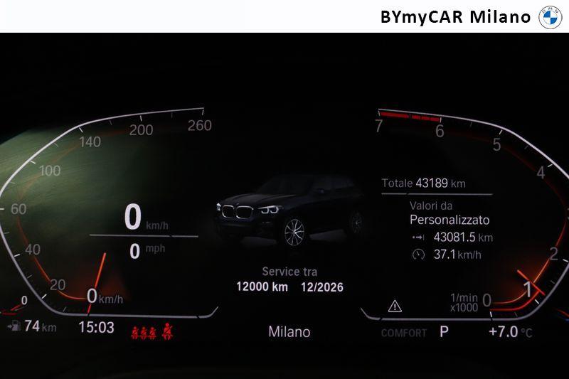 BMW X3 X3 xdrive20i Msport 184cv auto https://cdn.bymycar.eu/it-bo/assets/images/vehicles/vo/6003/BMW-X3-G01-2017-jpg-11.jpg