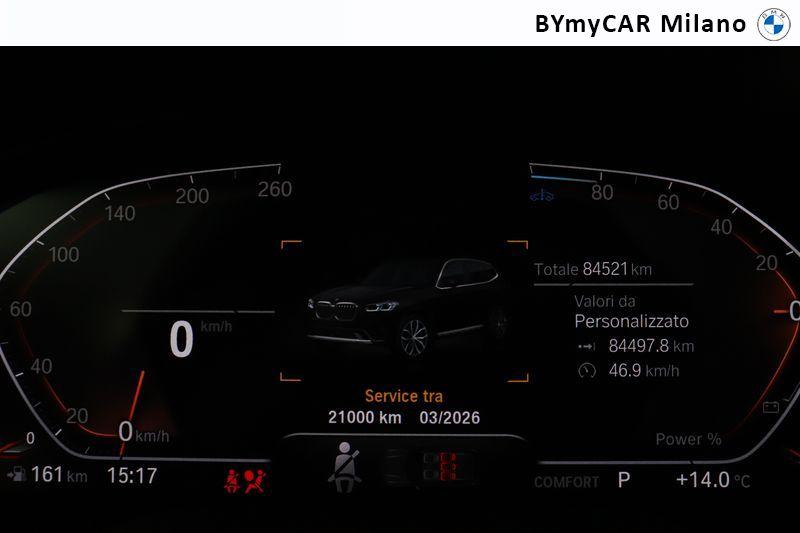 BMW X3 X3 xdrive20d mhev 48V Msport auto https://cdn.bymycar.eu/it-bo/assets/images/vehicles/vo/6299/BMW-X3-G01-2021-jpg-11.jpg